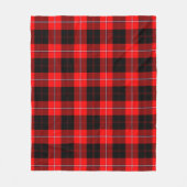 Cunningham Modern Schotse ruit Fleece Deken (Voorkant)