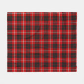 Cunningham Plaid Fleece Deken (Voorkant (Horizontaal))