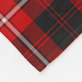 Cunningham Plaid Fleece Deken (Hoek)