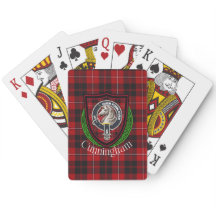Cunningham Schotse Clan Tartan & Crest