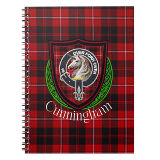 Cunningham Schotse Clan Tartan & Wapen Notitieboek