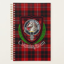 Cunningham Schotse Clan Tartan & Wapen