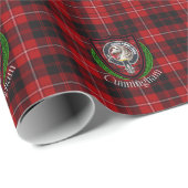 Cunningham Scottish Clan Tartan & Crest Cadeaupapier (Rol Hoek)