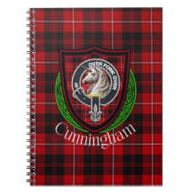Cunningham Scottish Clan Tartan & Crest