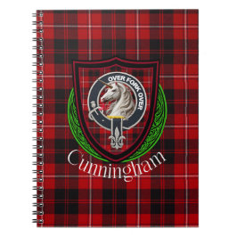 Cunningham Scottish Clan Tartan & Crest Notitieboek