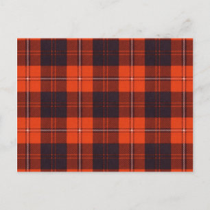 Cunningham Scottish Tartan Briefkaart