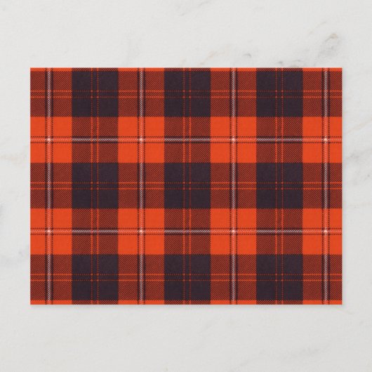 Cunningham Scottish Tartan Briefkaart (Voorkant)