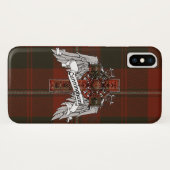 Cunningham Tartan Cross Case-Mate iPhone Case (Achterkant (horizontaal))