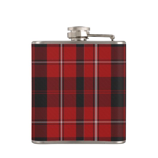 Cunningham Tartan Flask Heupfles (Achterkant)
