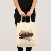 Cunningham Tartan Grunge Tote Bag (Voorkant (product))