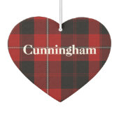 Cunningham Tartan Plaid Luchtverfrisser (Achterkant)