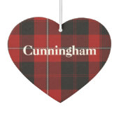 Cunningham Tartan Plaid Luchtverfrisser (Voorkant)