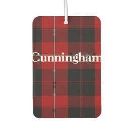 Cunningham Tartan Plaid Luchtverfrisser