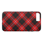 Cunningham Tartan Red Black Pset Case-Mate iPhone Case (Achterkant (Horizontaal))