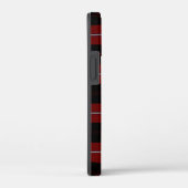 Cunningham Tartan Red Black Pset Case-Mate iPhone Case (Achterkant / Rechts)