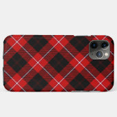 Cunningham Tartan Red Black Pset Case-Mate iPhone Case (Achterkant (horizontaal))