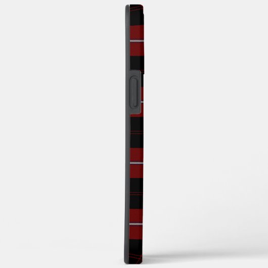 Cunningham Tartan Red Black Pset Case-Mate iPhone Case (Achterkant / Rechts)