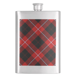 Cunningham Tartan Red Black Pset Flacon