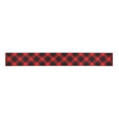 Cunningham Tartan Red Black Pset Grosgrain Lint (Voorkant)