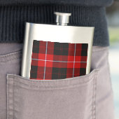 Cunningham Tartan Red Black Pset Heupfles (Voorbeeld)