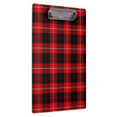 Cunningham Tartan Red Black Pset Klembord (Rechts)