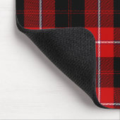 Cunningham Tartan Red Black Pset Muismat (Hoek)