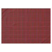 Cunningham Tartan Red Black Pset Tafelkleed (Voorkant (Horizontaal))