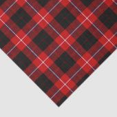 Cunningham Tartan Red Black Pset Tissuepapier (Detail)
