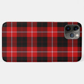 Cunningham Tartan Rood Zwart Geruit Case-Mate iPhone Case (Achterkant (horizontaal))