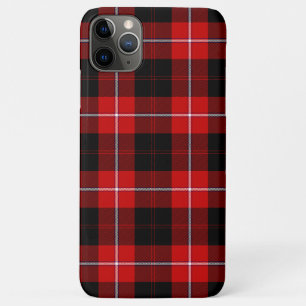 Cunningham Tartan Rood Zwart Geruit Case-Mate iPhone Case