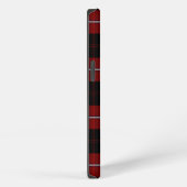 Cunningham Tartan Rood Zwart Geruit  iPhone Hoesje (Rechterkant)