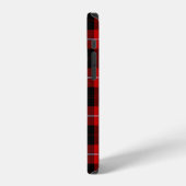 Cunningham Tartan Rood Zwart Schotse Ruit iPhone Hoesje (Linkerkant)