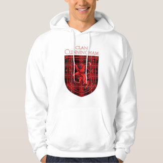 Cunningham Tartan Scottish Plaid Lion Rampant Hoodie