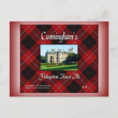 Cunningham's Finlaystone House Ale Briefkaart (Voorkant)