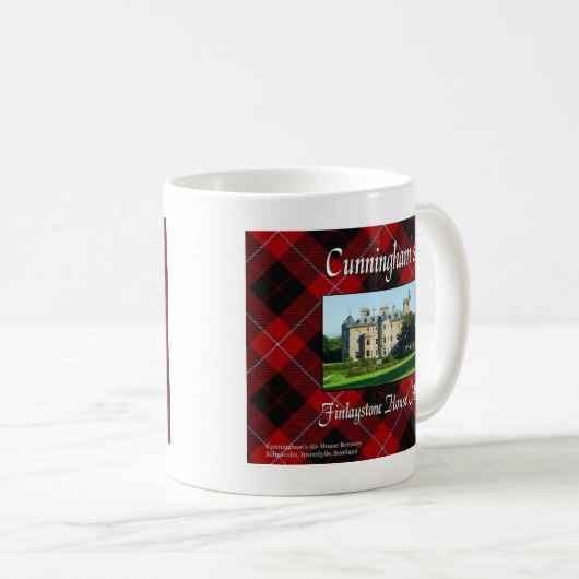 Cunningham's Finlaystone House Ale Cup Koffiemok (Voorkant rechts)