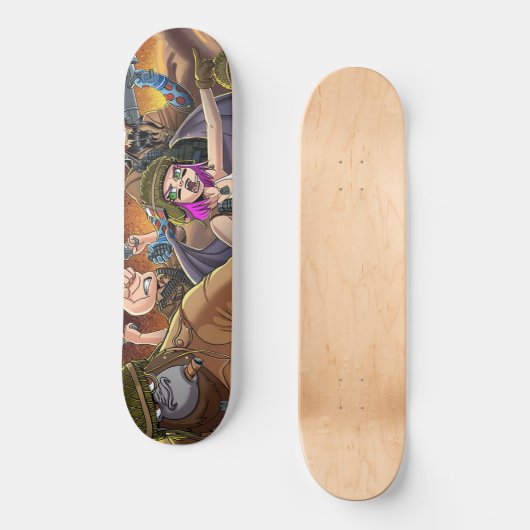 Cuntstream Army Skateboard (Voorkant)