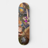 Cuntstream Army Skateboard (Voorkant)