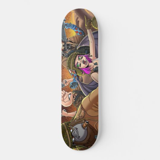 Cuntstream Army Skateboard (Voorkant)