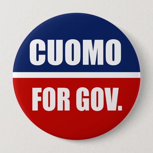 CUOMO 2010 RONDE BUTTON 4,0 CM (Voorkant)