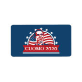 Cuomo 2020 | Stemming in President Etiket (Voorkant)