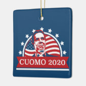 Cuomo 2020 | Stemming in President Keramisch Ornament (Links)