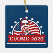 Cuomo 2020 | Stemming in President Keramisch Ornament (Voorkant)