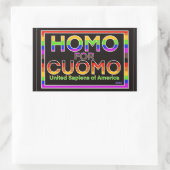 Cuomo 2024 rechthoekige sticker (Tas)
