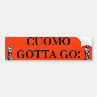 Cuomo Gotta G0 Bumpersticker