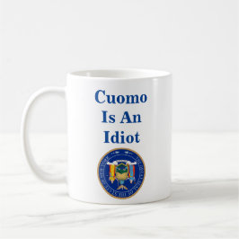 Cuomo is een Idiot Coffee-Mok Koffiemok