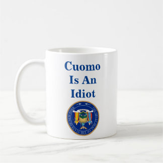 Cuomo is een Idiot Coffee-Mok Koffiemok