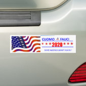 Cuomo voor president Bumpersticker (Op auto)