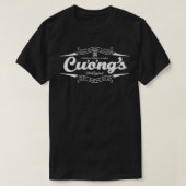 Cuongs fietsenwinkel t-shirt (Design voorkant)