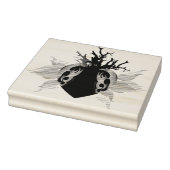 Cuore e coralli rubberstempel (Stempel)