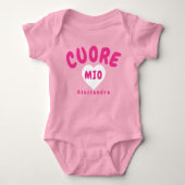 Cuore Mio (meisjes) Baby Bodysuit (Voorkant)